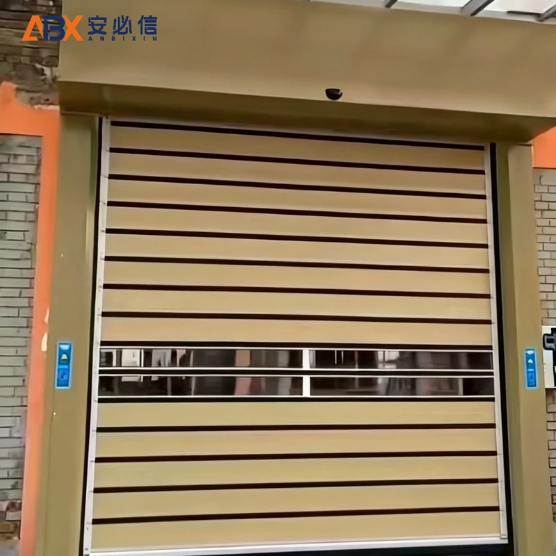 张掖市螺旋式快速门
